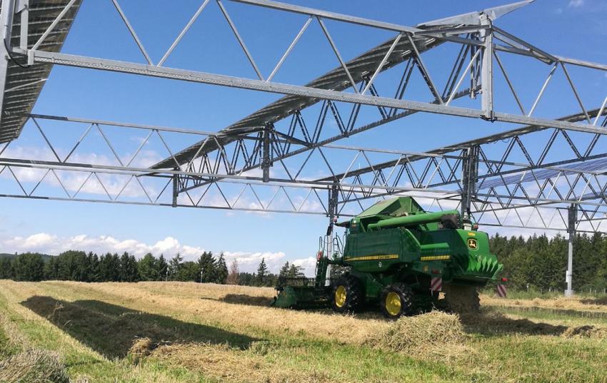 Medieninformation: Unten Ackern, oben Strom. Flächen schützen und wirtschaftliche Potentiale der Agri-Photovoltaik nutzen