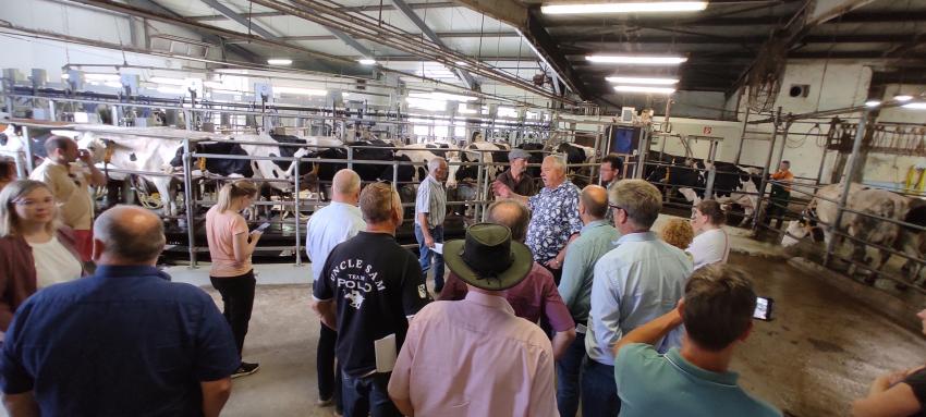 DBV-Fachausschuss Milch Exkursion in Thüringen