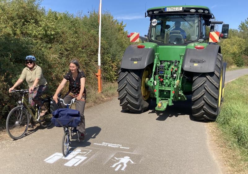 Rücksicht macht Wege breit: Gemeinsam für gegenseitige Rücksichtnahme auf Feldwegen