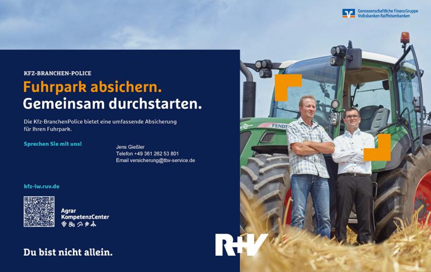 R+V: Kfz-Absicherung des eigenen Fuhrparks