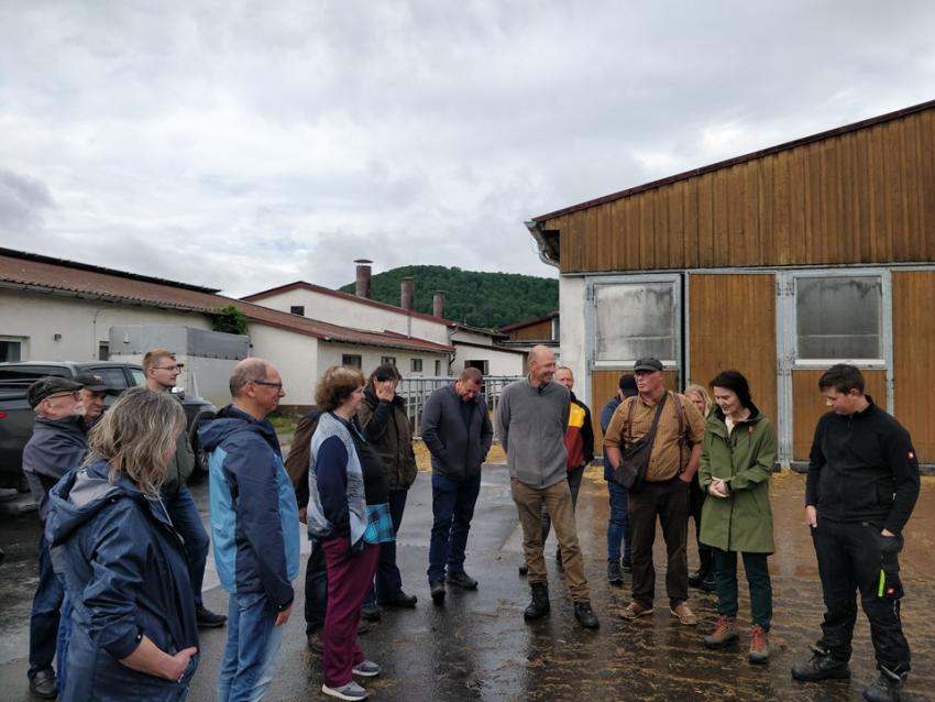 Flurfahrt mit Aussicht