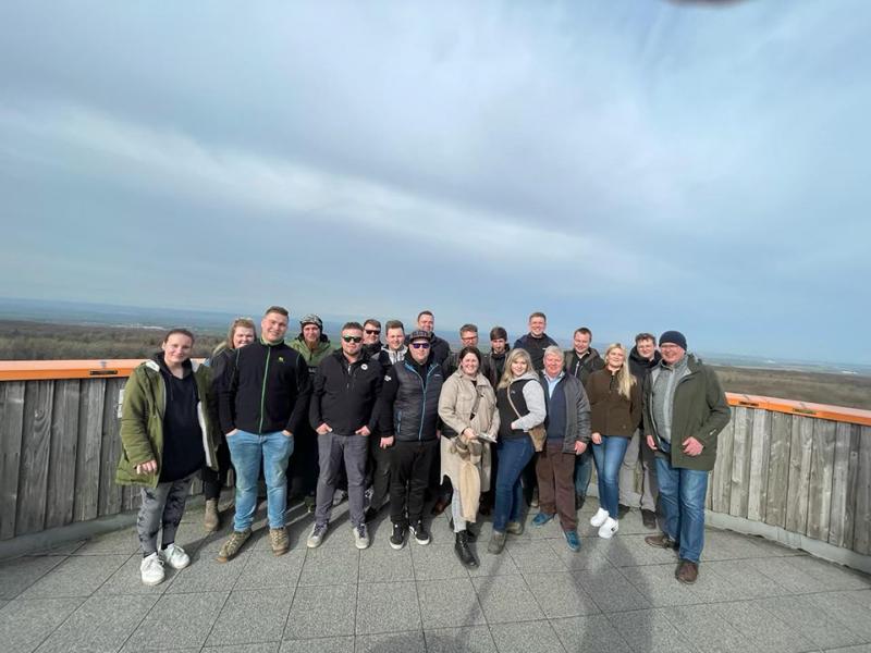 Junglandwirtinnen und Junglandwirte aus Brandenburg zu Gast im Wartburgkreis