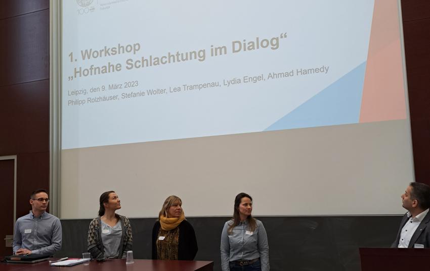 Workshop „Hofnahe Schlachtung im Dialog“ der Universität Leipzig