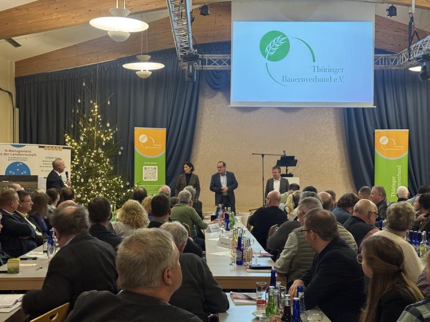 Agrarpolitischer Jahresabschluss des Thüringer Bauernverbandes