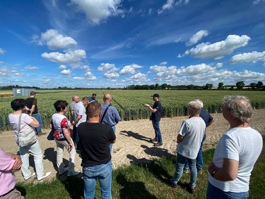 Kreisbauernverband Greiz-Gera auf Exkursion