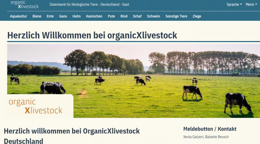 Workshop zur Vorstellung der Tierdatenbank organic Xlivestock für Bio-Tierhalterinnen und -halter
