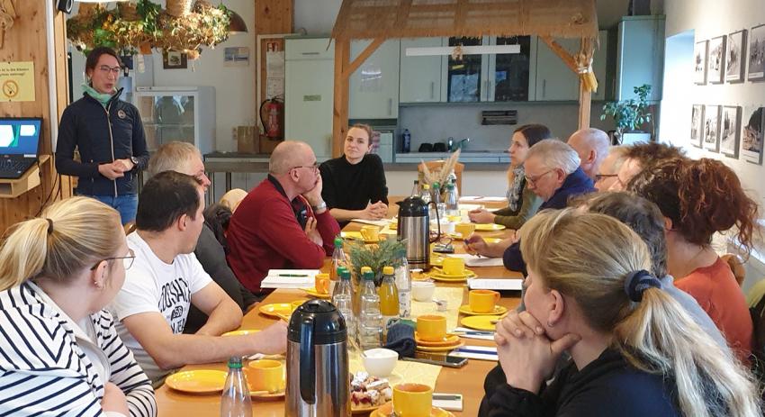 Veterinäramt im Gespräch mit Landwirten im Saale-Holzland-Kreis